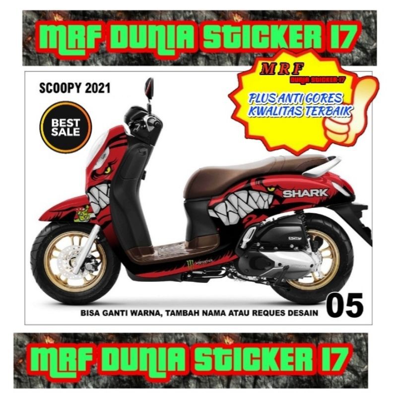 Sticker decal Scoopy 2021 Full Body Sticker Scoopy 2021 Full body Sticker Scoopy 2021 Full body 05