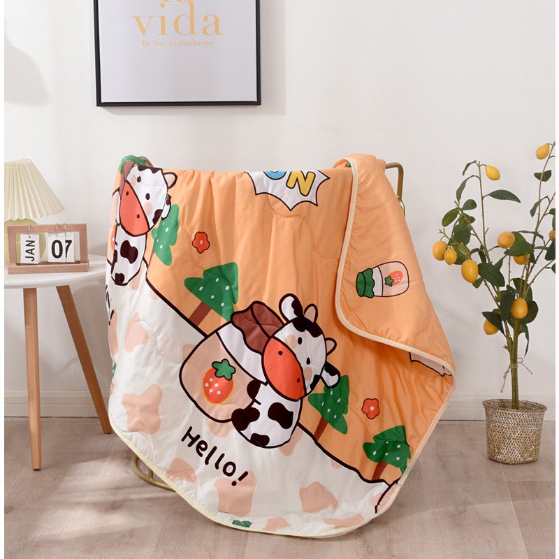 GO! SAK530 Selimut Anak Karakter Bahan Katun Super Lembut Terbaik UK 110 X 145CM cod
