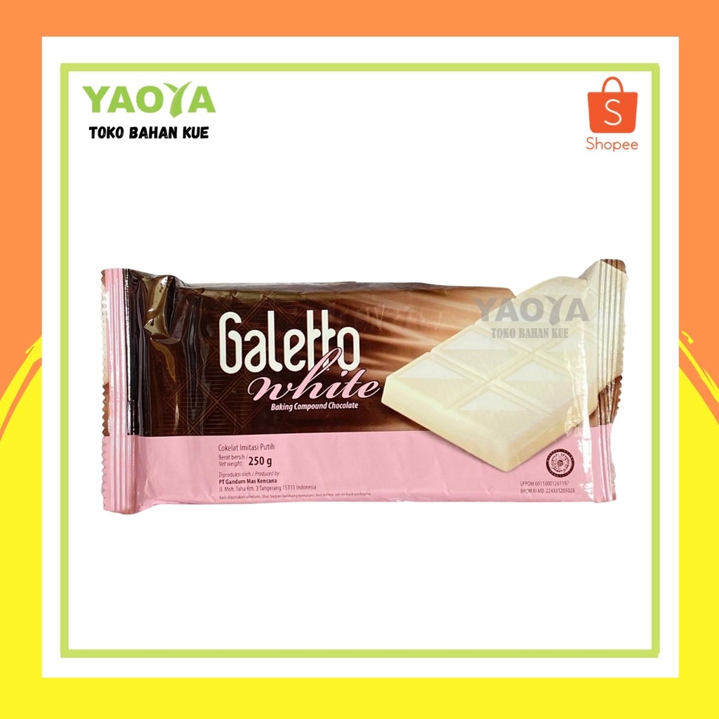 Jual Galetto Compound 250g White | Shopee Indonesia