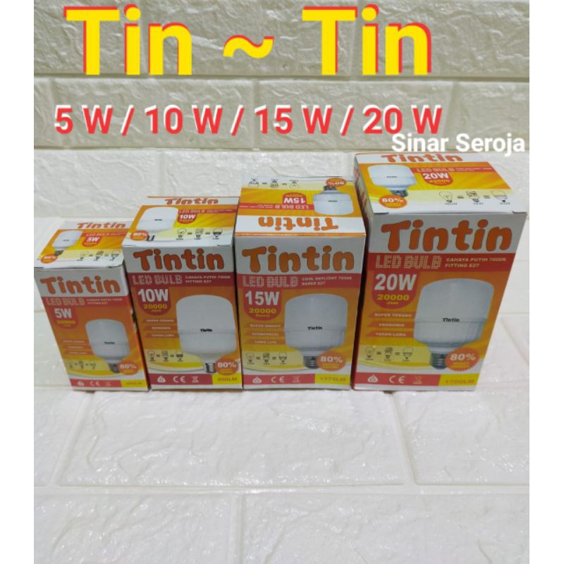 Lampu Led Murah Bolam10w/10Watt Tintin