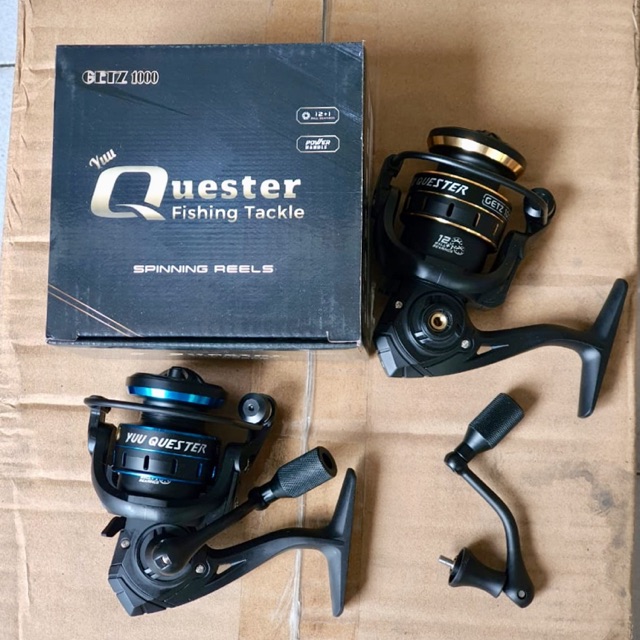 Reel Yuu Quester Fishing Tackle 1000 2000 3000 4000 Power Handle