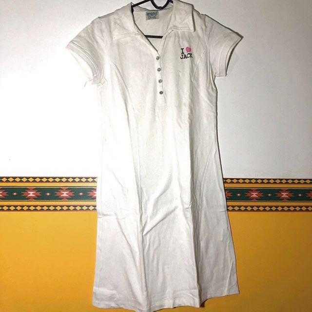 Hens White Vintage Dress