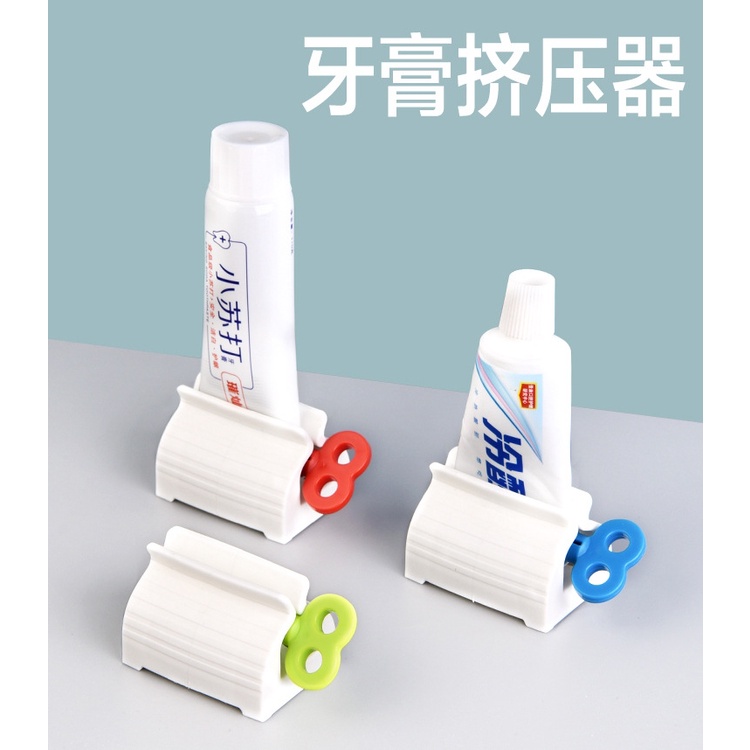 Dispenser Odol Pasta Gigi Roll Manual Alat Penjepit Gulung Pasta Gigi Squeezer Tooth Paste Holder