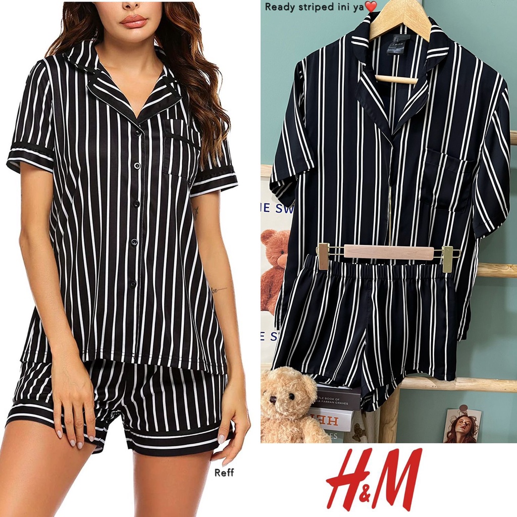 Hm silk pajamas set