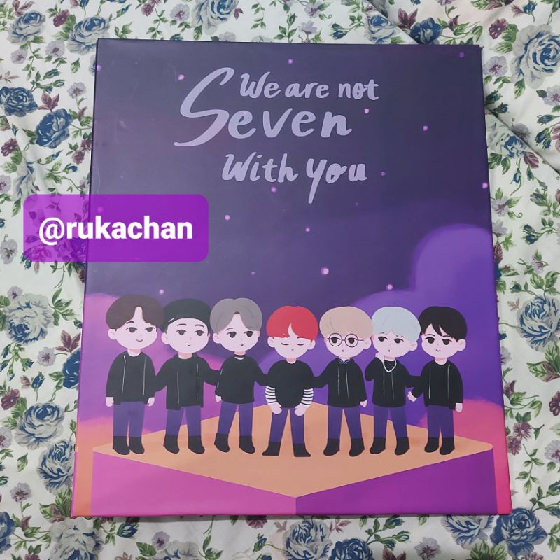 Binder Album Photocard A4 BTS (preloved)