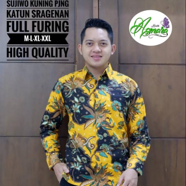 KEMEJA BATIK SUJIWO KUNING