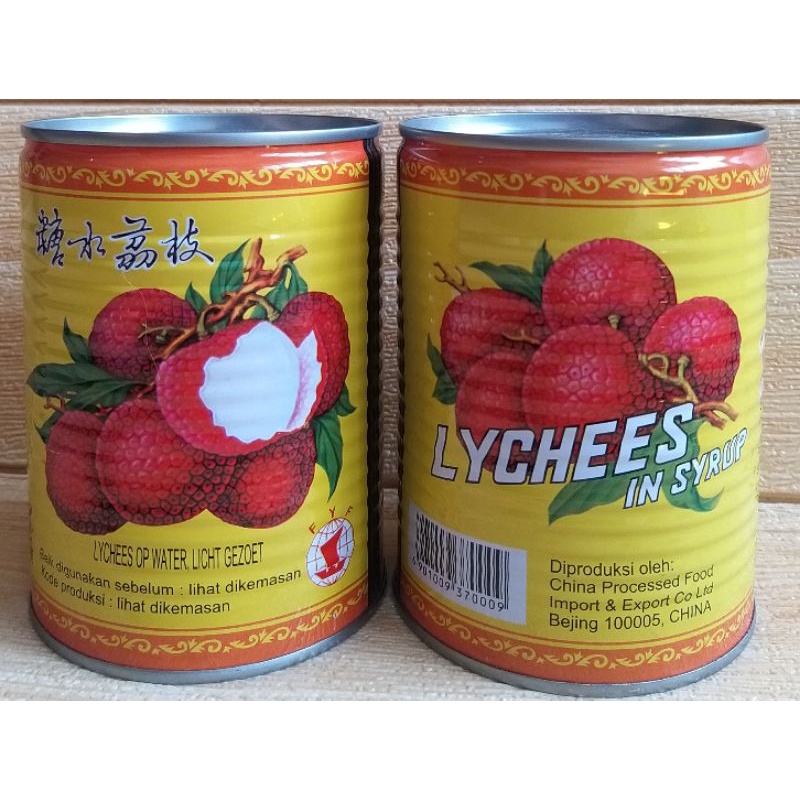 ✔MURAH Leci Kaleng Berat Bersih 567gr / Lychees In Syrup