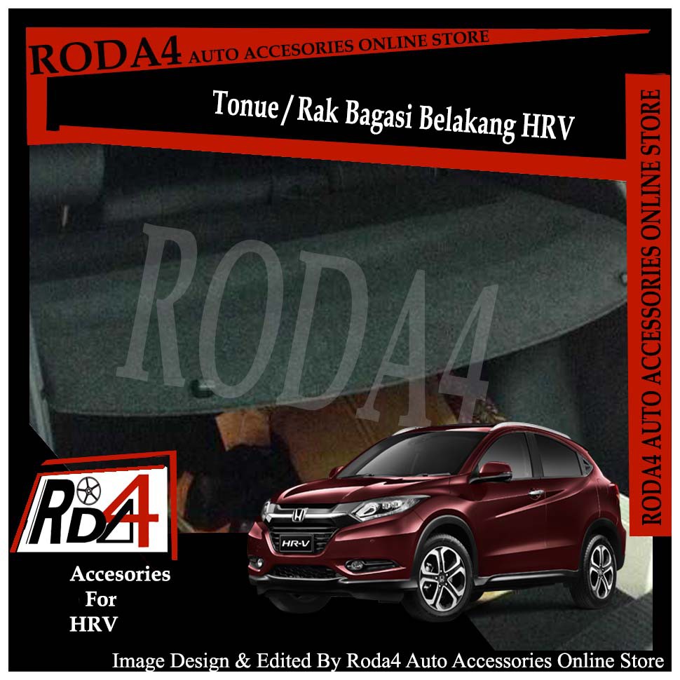 Tonue HRV / Rak Bagasi Belakang / Trunk Cover Khusus Mobil HRV