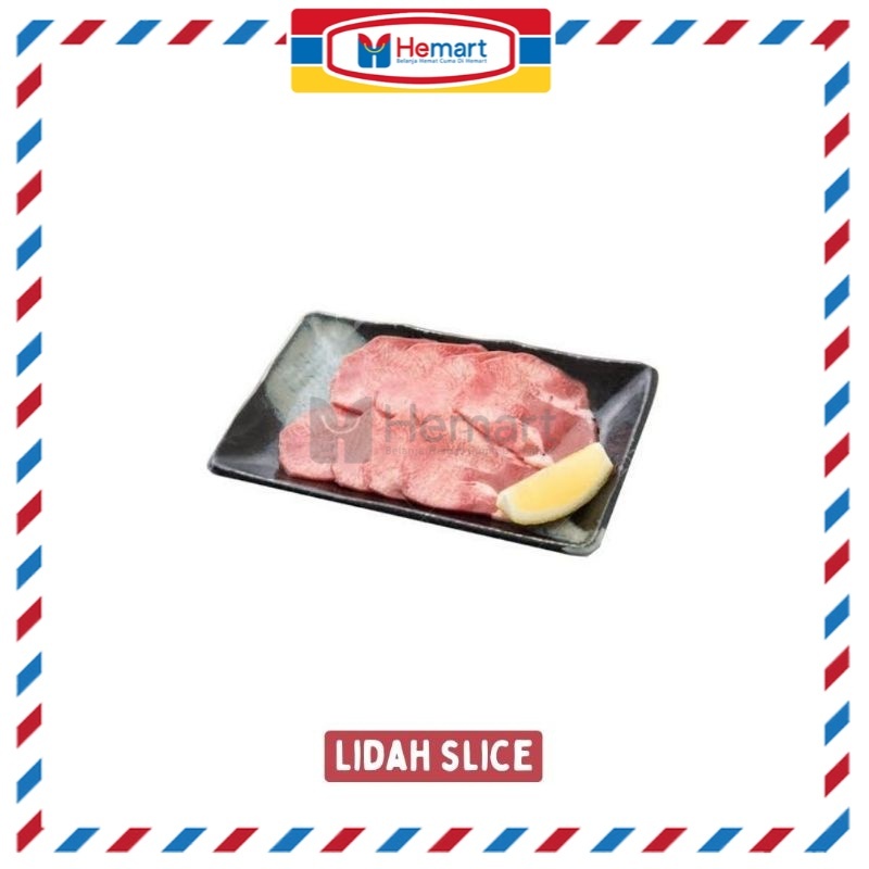 

[HeMart] Lidah Sapi Slice 500 Gram / Daging Segar