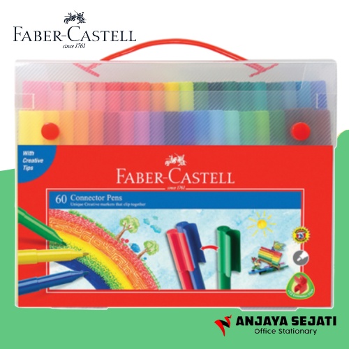 

Connector Pen Faber Castell 60 Warna