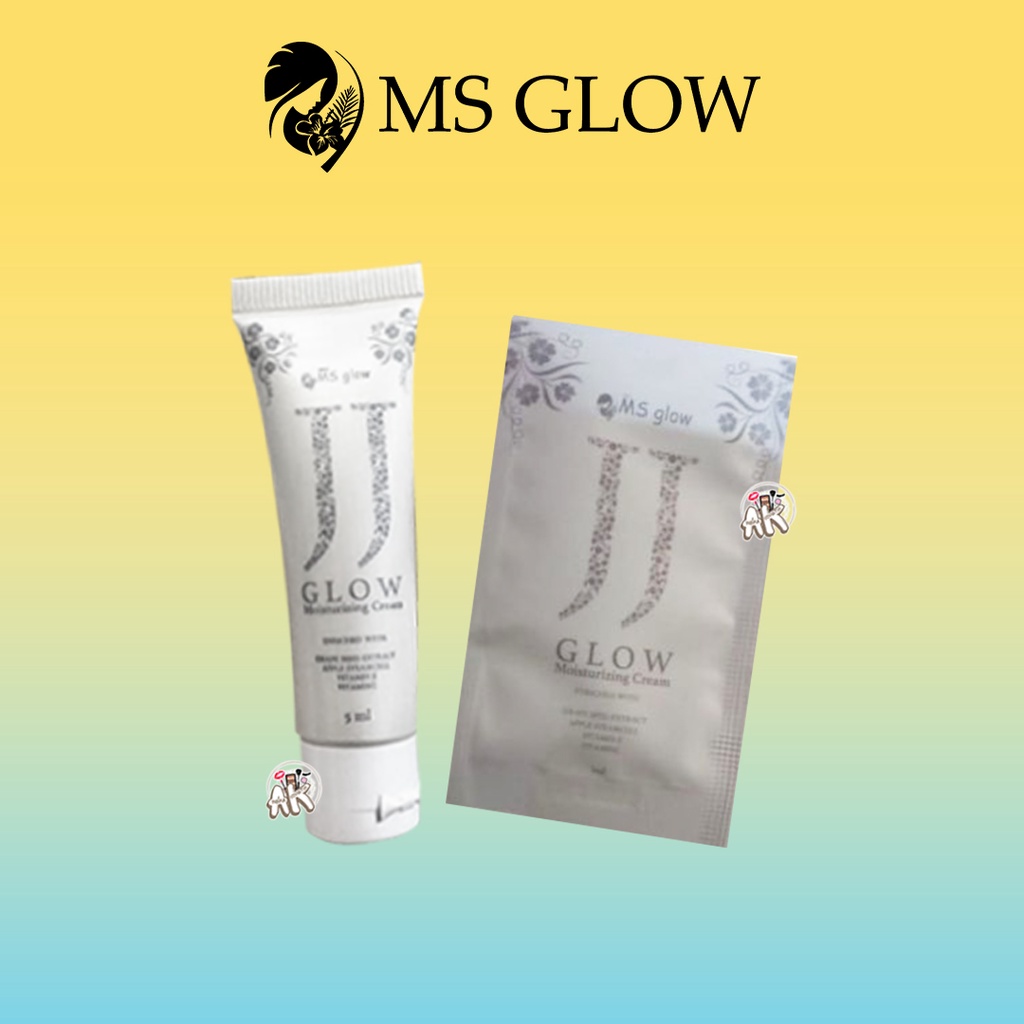 MS GLOW JJ GLOW MINI ORIGINAL 100% BPOM 5 ML ( SACHET / TUBE )