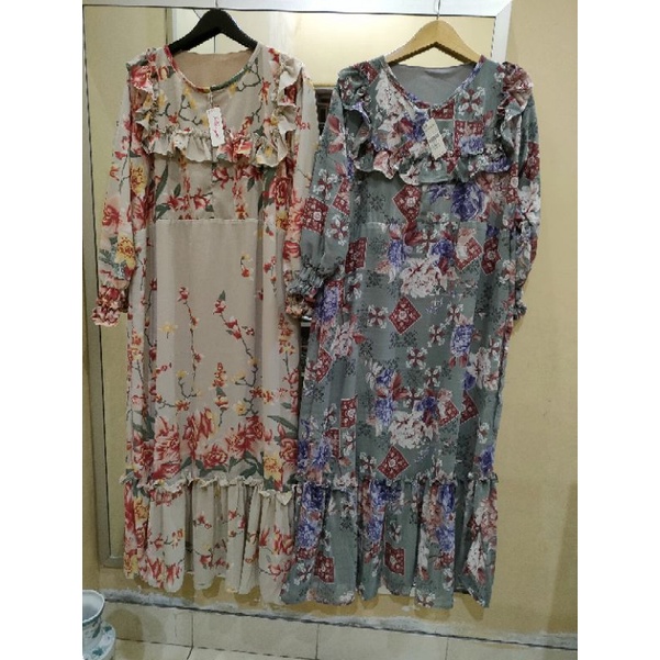 gamis Ceruty jumbo by BUNGAS