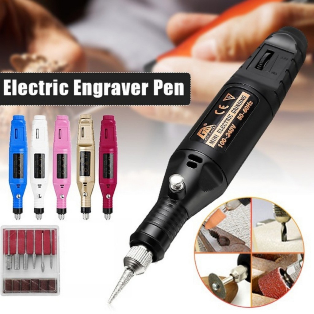 Mesin Gerinda Mini Bor Mini Grinder Electric Engraver Grafir Ukir Potong
