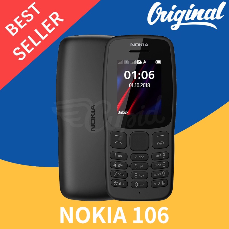 CUPID hp nokia 106 termurah  new dual sim