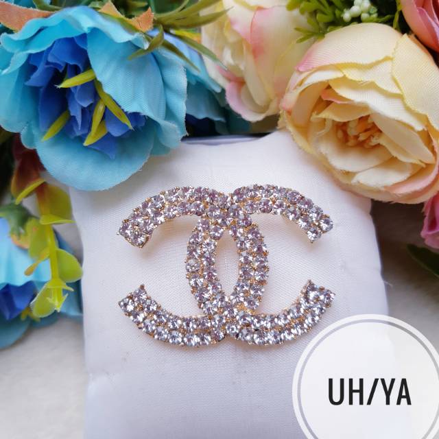 Bros dada/bahu/dagu chanel swarovski