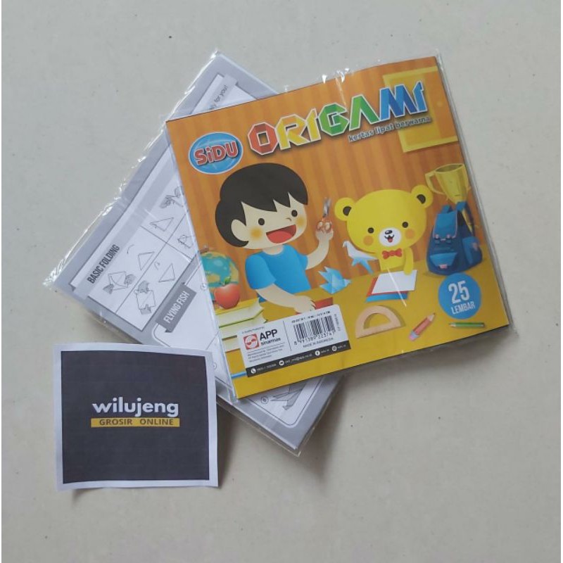 

Kertas Origami 25 lembar SiDu 14x14 Tanggung (63gr)
