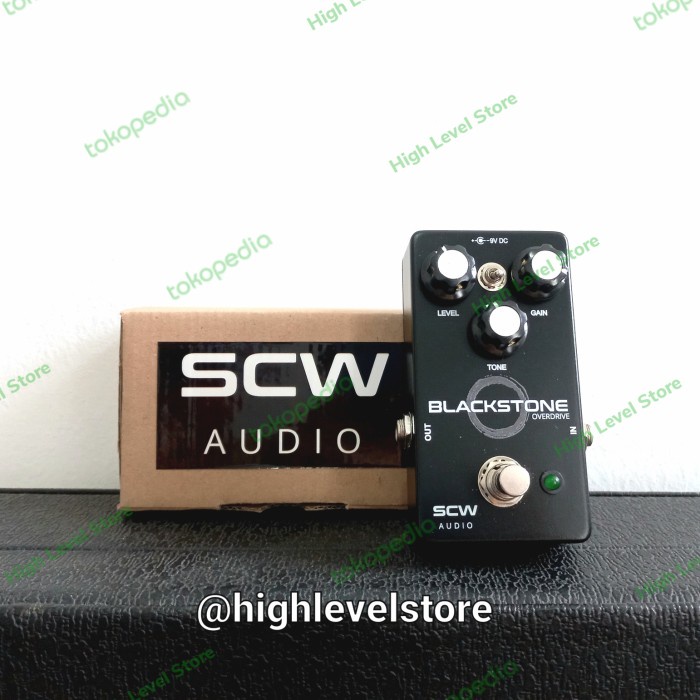 {AudioStore} SCW AUDIO Blackstone Overdrive - Efek Effect Pedal Limited
