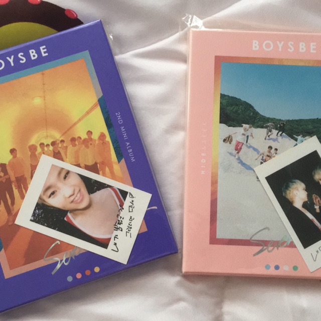 Boys Be album with Hoshi Photocard Set