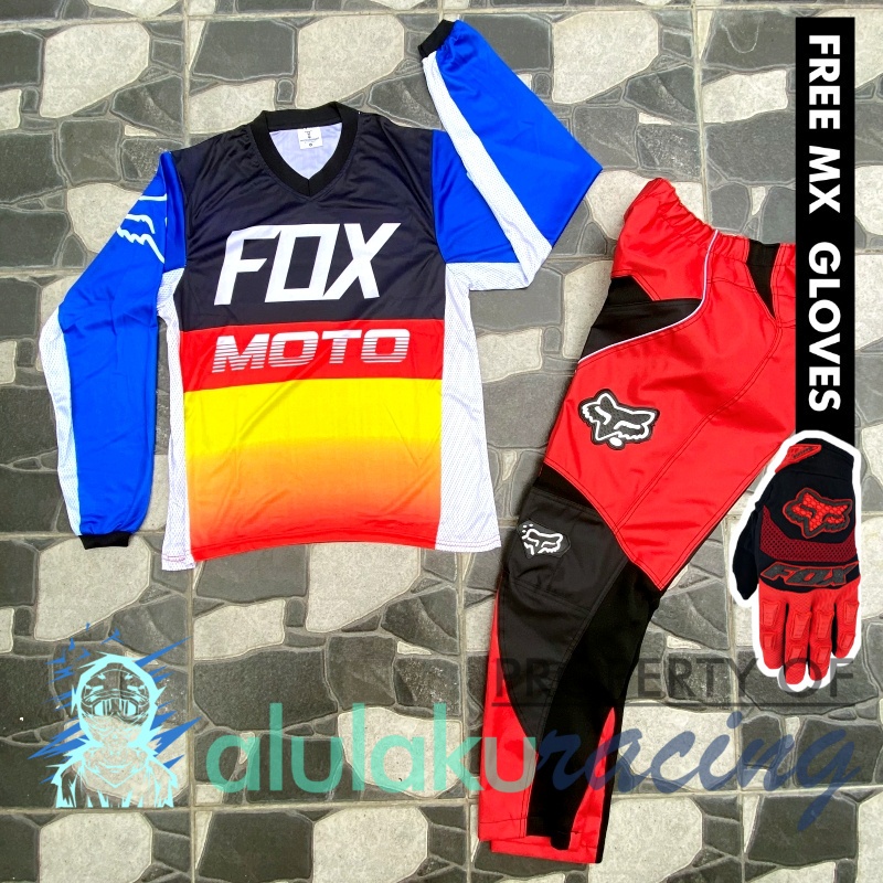 Jersey &amp; Celana MX Trail Motocross - Paket Bundling FOCT1203-F43