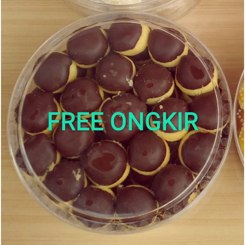 

Kue Kering Nastar Coklat Topping Coklat 500 Gram
