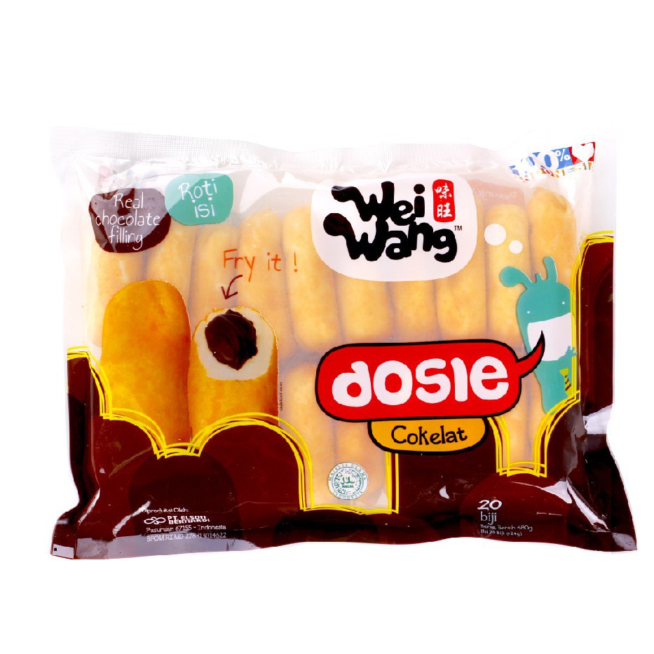 

Wei Wang Dossie Coklat Isi 20