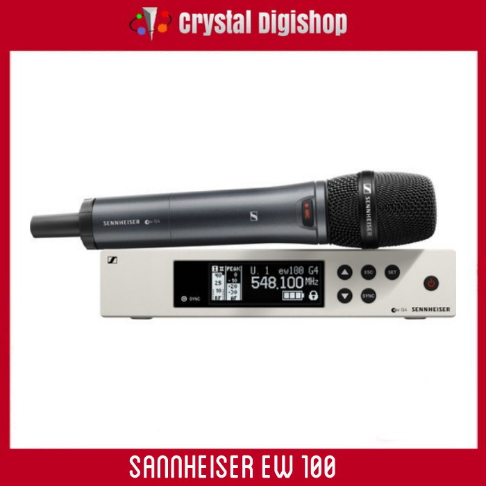 Sennheiser EW 100 G4 G4-835-S Wireless Handheld Microphone System