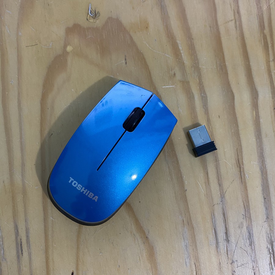 Mouse Toshiba Wireless Optical 2.4G High Quality model slim