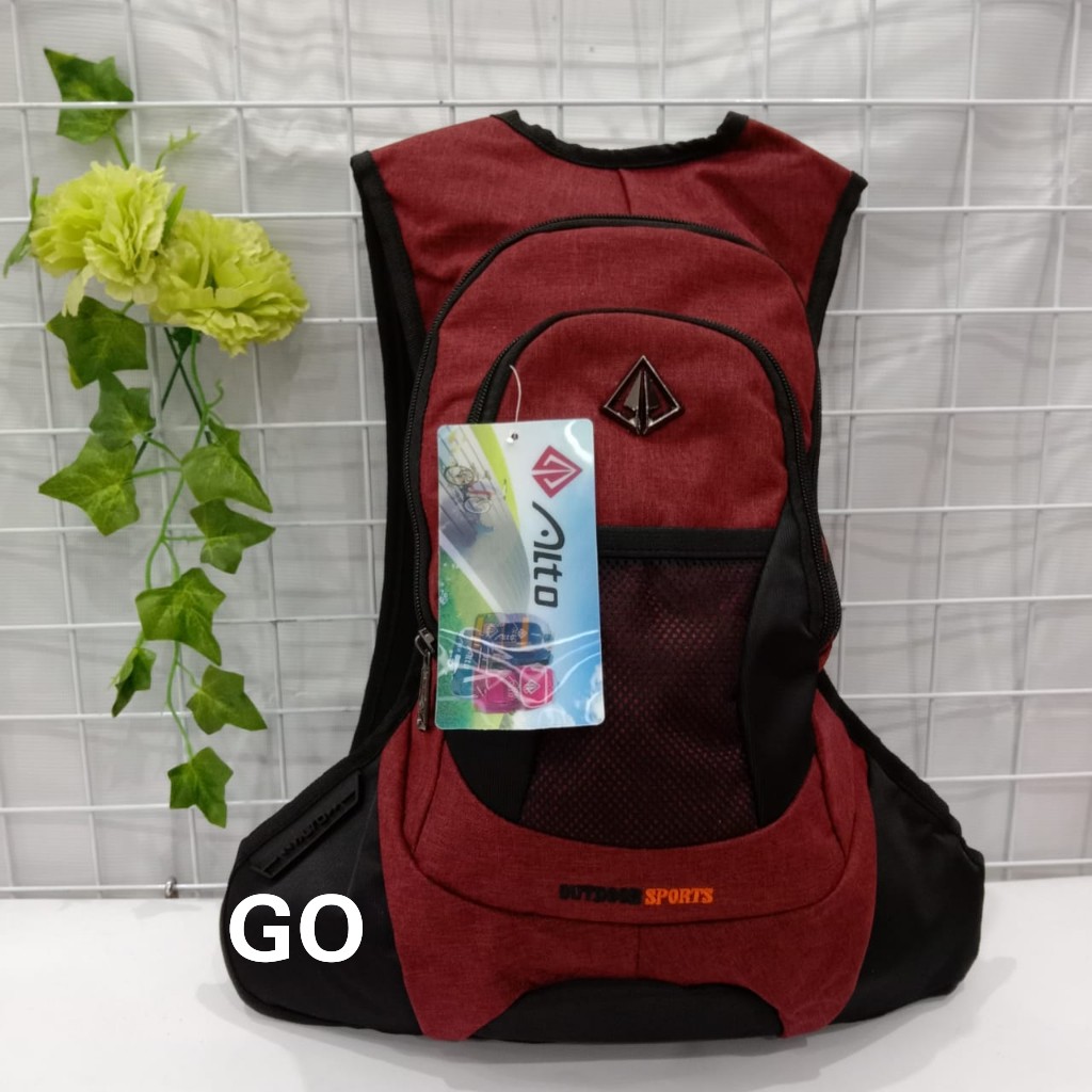 gof F TAS SEPEDA GUNUNG RANSEL ALTO Backpack Mountain Riding Bicycle Outdoor Hiking Running