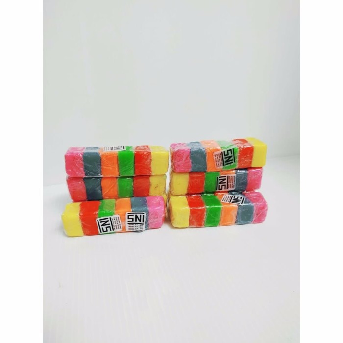 PLASTISIN / MALAM KECIL 6 WARNA POP 1