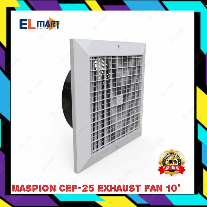 Exhaust fan plafon MASPION 10 inch CEF-25 / CEF25 / kipas angin hisap