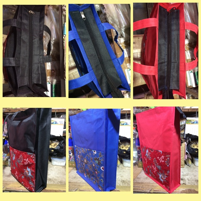 

Goodie bag d600 batik dan sablon 1 warna 1sisi