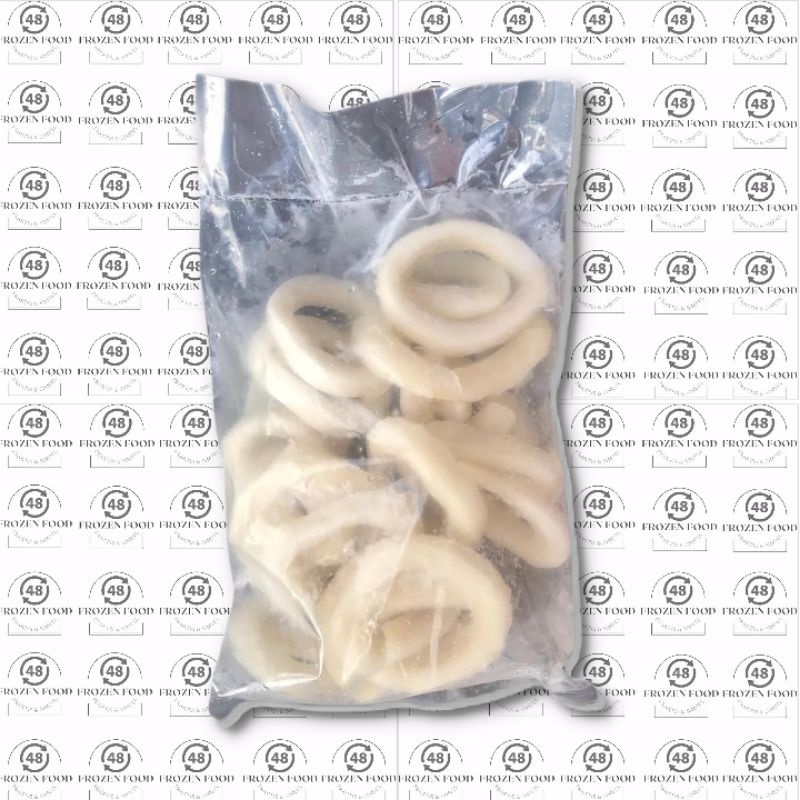 

Cumi Ring Import / Calamary Ring / Cumi bersih 500gr