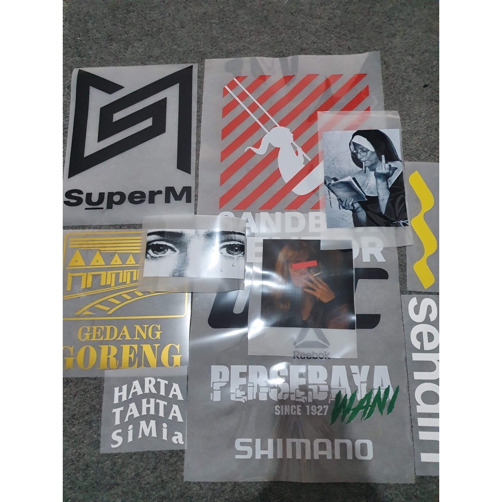 

Jasa Print Cetak Sablon DTF High Quality Siap Press Meteran Eceran Satuan A5 A4 A3 Cepat sehari Jadi