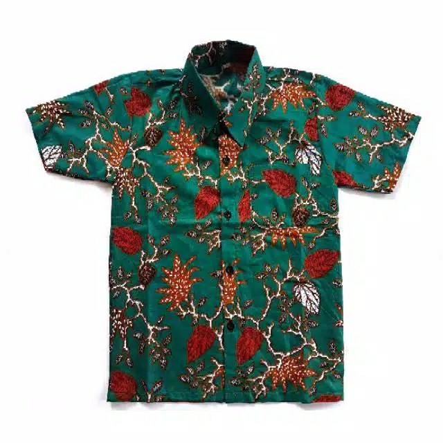 Baju Batik Anak Laki Laki (motif Krokot)