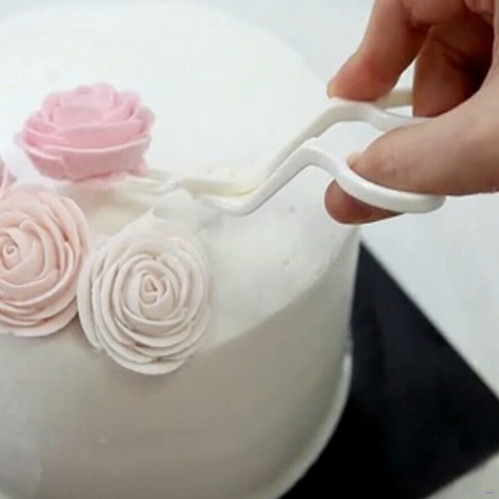 Alat Baking Aksesoris Kue Bahan Plastik Dengan Cutter Detachable
