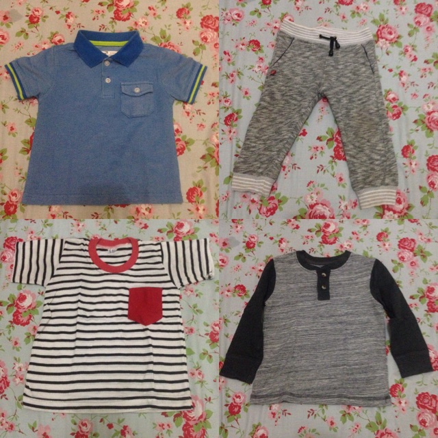 Baju bayi second branded