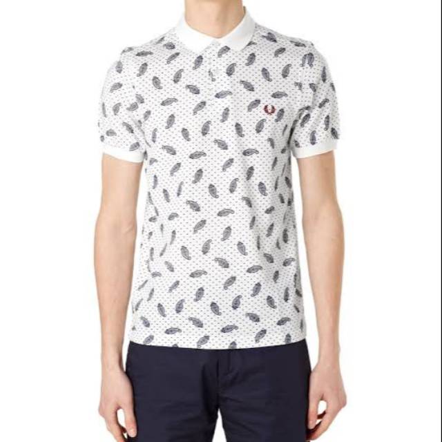 POLOSHIRT FRED PERRY x DRAKE'S HANDKERCHIEF ORIGINAL