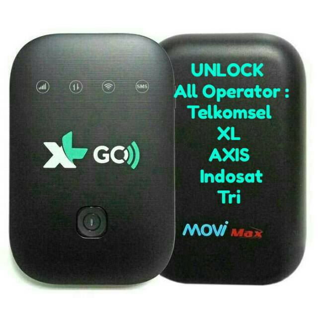 XL Go Movimax MV003 UNLOCK - Mifi Modem Wifi 4G (Tanpa Kartu Perdana)