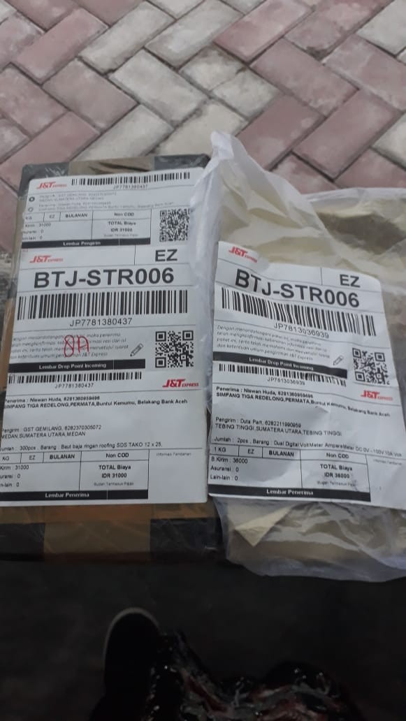 Baut Baja Ringan Roofing Sds Tako 12 X 25