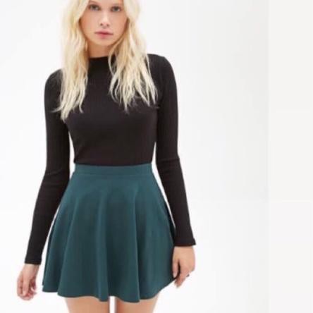 ZH 0612 F21 skater skirt (100% ORIGINAL) ##