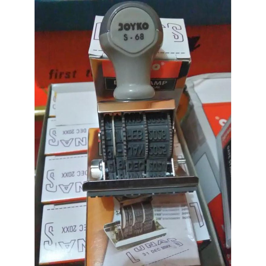 

Stempel Lunas + Tanggal