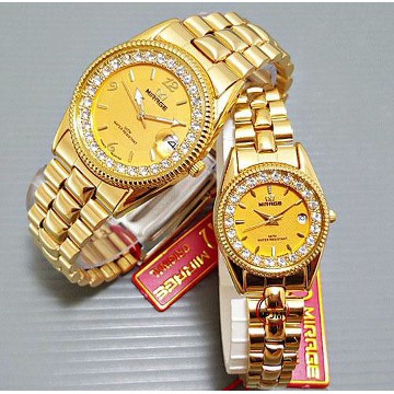 Jam Tangan Couple Mirage Rantai