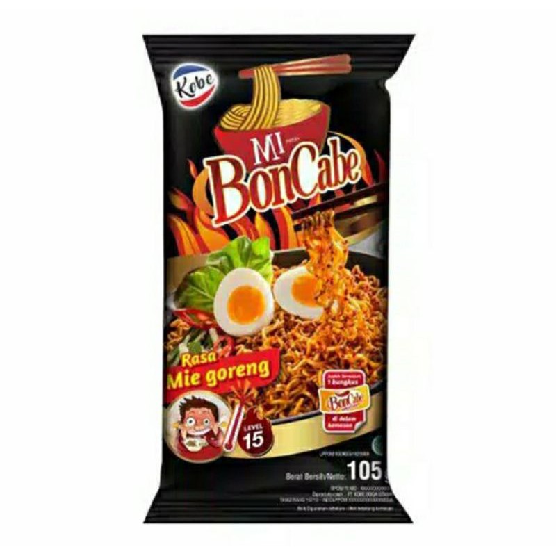 

Mie Bon Cabe Level 15 Kobe - Netto 105 gram