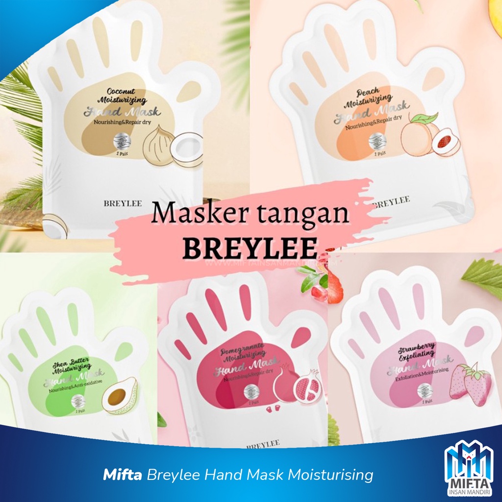 BREYLEE HAND MASK PEELING EXFOLIATING / MASKER TANGAN BREYLEE