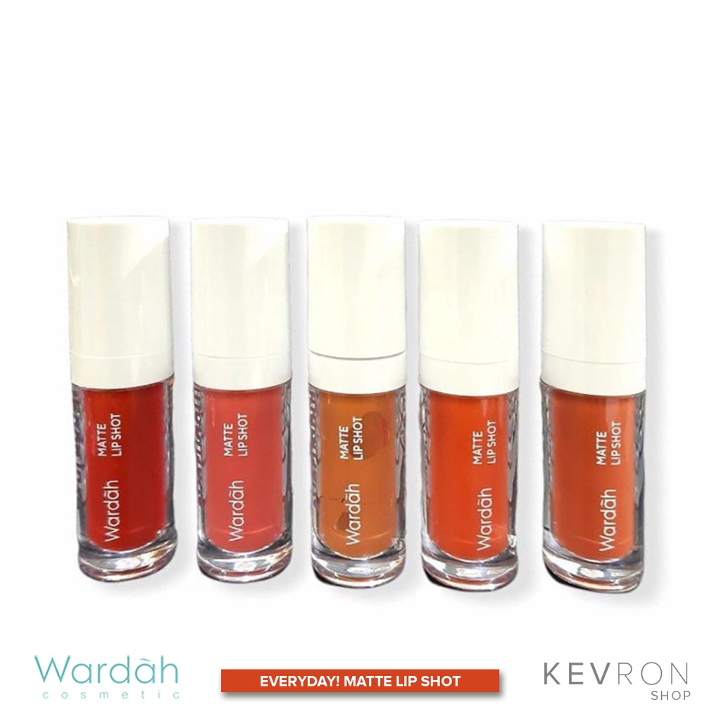 Wardah Everyday Matte Lip Shot - Lipstik Cair Ombre