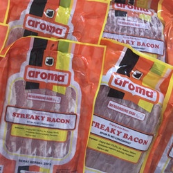 

Pork Streaky Bacon Aroma Meat Asal Bali Daging Bacon Non Halal
