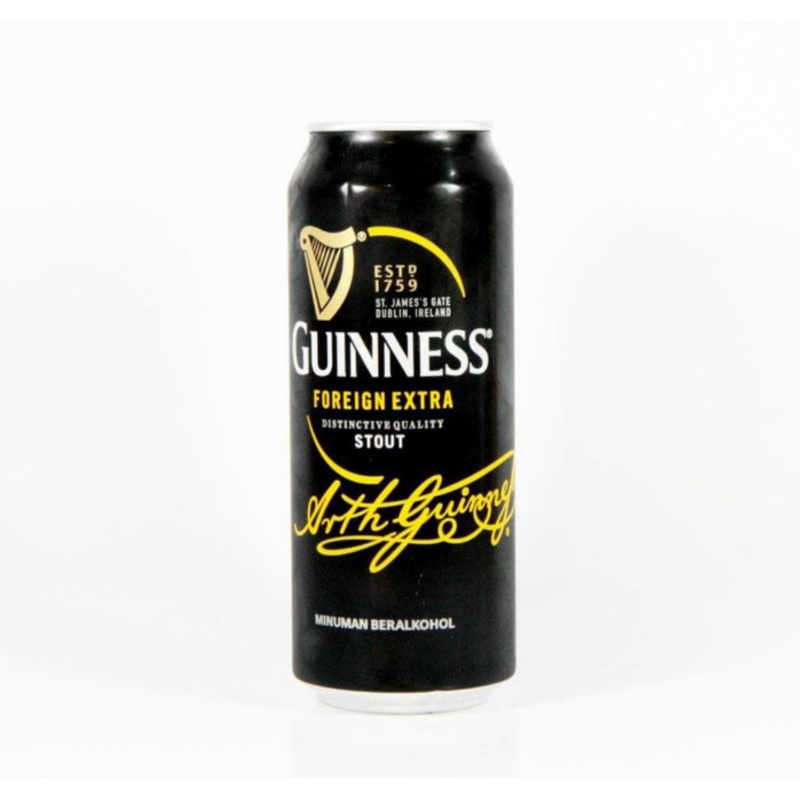 Beer Guinness Foreign Extra Stout Guinness Beer Hitam 500 Can Bir guinness kaleng 500ml