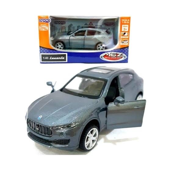 APOLO MSZ LEVANTE GREY DIECAST 1:43 LIMITED EDITION ORIGINAL MOBIL