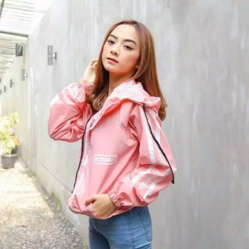 KUXUX JACKET || ANDO JACKET II JAKET PARASIT WANITA #KJ