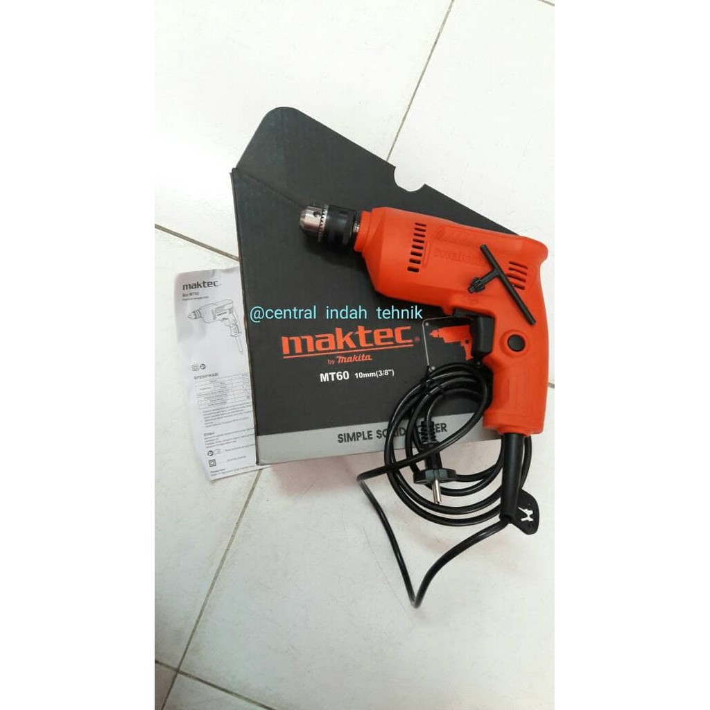 Promo Maktec Mt 60 10Mm (3/8") Bor Listrik Bolak Balik